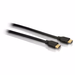 Philips Câble HDMI avec Ethernet SWV5401H/10, 1,8 m, HDMI Type A (Standard), HDMI Type A (Standard), Compatibilité 3D, Noir