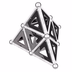 Geomag Panels Black&White 68 pcs Jouet à aimant néodyme - Vue supplémentaire 5