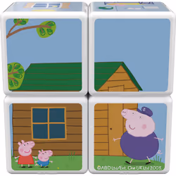 Giochi Preziosi Magicube - Peppa Pig La Maison Et Jardin De Peppa (4 Cubes)