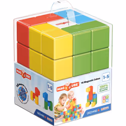 Geomag MagiCube Green Line, Jouet à aimant néodyme, 1 an(s), Multicolore