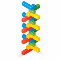 Geomag MagiCube Green Line Jouet à aimant néodyme - Vue supplémentaire 10