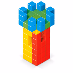 Geomag MagiCube Green Line Jouet à aimant néodyme - Vue supplémentaire 11