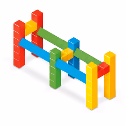 Geomag MagiCube Green Line Jouet à aimant néodyme - Vue supplémentaire 6