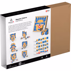 Geomag MagiCube Art Pattern Jouet à aimant néodyme