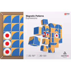 Geomag MagiCube Art Pattern Jouet à aimant néodyme