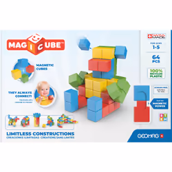 Geomag MagiCube - Green Line Full Color 64 pcs