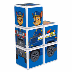 Giochi Preziosi Magicube - Pat' Patrouille Vehicule De Chase (5 Cubes) - Asst, 1,5 an(s), 248 g