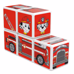 Giochi Preziosi Magicube - Pat' Patrouille Vehicule De Marcus (5 Cubes) - Asst, 1,5 an(s), 248 g