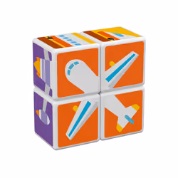 Giochi Preziosi Magicube - Transports (4 Cubes)