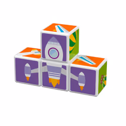Giochi Preziosi Magicube - Transports (4 Cubes) - Vue supplémentaire 4