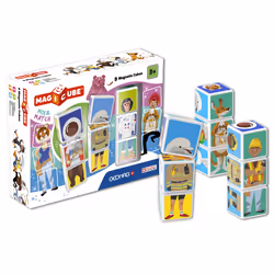 Giochi Preziosi Magicube - Mix &amp; Match 9 Cubes, 1,5 an(s), 400 g