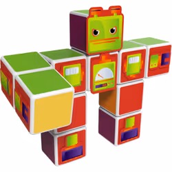 Giochi Preziosi Magicube - Robots (11 Cubes + Accessoires), 1,5 an(s), 570 g