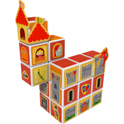 Giochi Preziosi Magicube - Chateaux (16 Cubes + Accessoires)