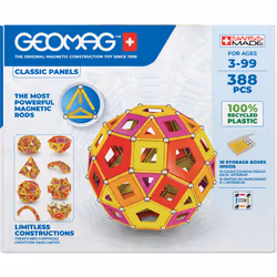 Geomag Classic Panels RE Warm Masterbox Jouet à aimant néodyme