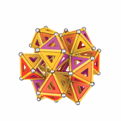 Geomag Classic Panels RE Warm Masterbox Jouet à aimant néodyme