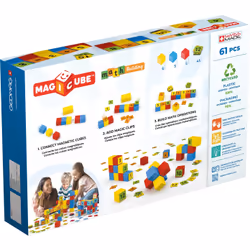 Geomag MagiCube Math Building Recycled Clips
