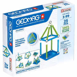 Geomag Classic GM275, Jouet à aimant néodyme, 3 an(s), Multicolore