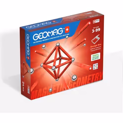 Jeu de construction magnétique - GEOMAG - Classic Recycled Magnetic Geometry 24 pièces - Géométrie - 3D - Éducatif