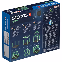 Geomag Glow Recycled Jouet à aimant néodyme