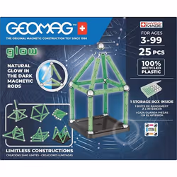 Geomag Glow Recycled Jouet à aimant néodyme