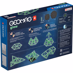 Geomag Glow Recycled Jouet à aimant néodyme