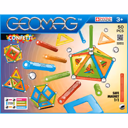 Geomag Confetti 50 pcs Jouet à aimant néodyme