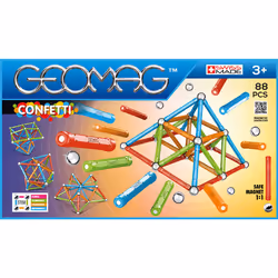 Geomag Confetti 88 pcs Jouet à aimant néodyme