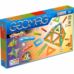 Geomag Confetti, Jouet à aimant néodyme, 3 an(s), Multicolore