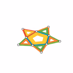 Geomag SuperColor Panels Recycled Jouet à aimant néodyme - Vue supplémentaire 12