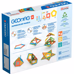 Geomag SuperColor Panels Recycled Jouet à aimant néodyme