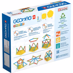 Geomag Super Color Recycled Jouet à aimant néodyme