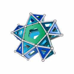 Geomag Panels 180 pcs Jouet à aimant néodyme