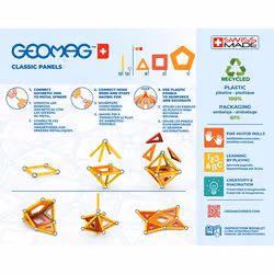 Geomag Classic GM470 jouet anti-stress Jouet à aimant néodyme