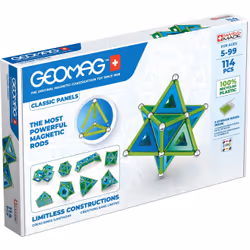 Geomag Classic GM473, Jouet à aimant néodyme, 5 an(s), Multicolore