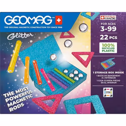 Geomag Glitter Panels Recycled Jouet à aimant néodyme