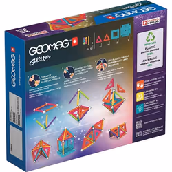 Geomag Glitter Panels Recycled Jouet à aimant néodyme