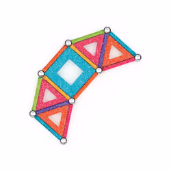 Geomag Glitter Panels Recycled Jouet à aimant néodyme - Vue supplémentaire 4