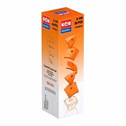Geomag KOR 2.0 Pantone 151 Orange 26 pcs, Jouet à aimant néodyme, 5 an(s), Orange