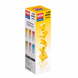 Geomag KOR 2.0 Pantone 108 Yellow 26 pcs Jouet à aimant néodyme
