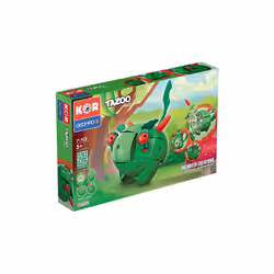Geomag Tazoo Paco 71 pcs, Jouet à aimant néodyme, 5 an(s), Vert, Rouge