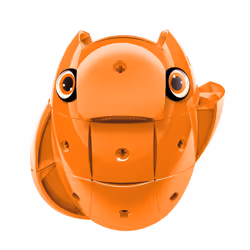 Geomag KOR 2.0 Pantone 151 Orange 55 pcs Jouet à aimant néodyme