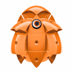 Geomag KOR 2.0 Pantone 151 Orange 55 pcs Jouet à aimant néodyme