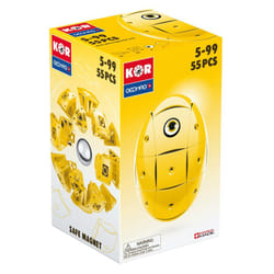 Geomag KOR 2.0 Pantone 108 Yellow 55 pcs Jouet à aimant néodyme