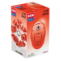 Geomag KOR 2.0 Pantone 485 Red 55 pcs Jouet à aimant néodyme