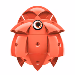 Geomag KOR 2.0 Pantone 485 Red 55 pcs Jouet à aimant néodyme