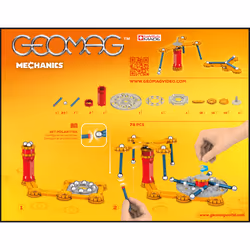 Giochi Preziosi Geomag - Mechanics 78 Pcs