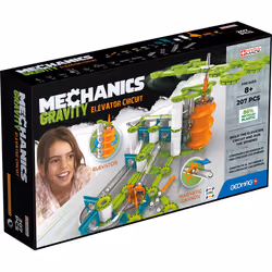 Geomag Mechanics Gravity RE Elev Circuit, Jouet à aimant néodyme, 8 an(s), Multicolore