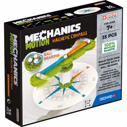 Geomag Mechanics Motion RE Compass, Jouet à aimant néodyme, 7 an(s), Multicolore