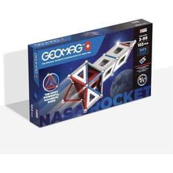 Jeu de construction magnétique - GEOMAG - Classic Panels - Fusée NASA - 103 pièces - Magnétique - Dès 3 ans