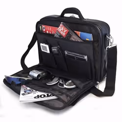 Mobile Edge Select Briefcase - Dr. Pepper Red sacoche d'ordinateurs portables 39,1 cm (15.4") Malette Chocolat